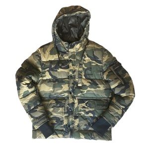 ZARA ORIGINAL DENIM “1975” CAMO COAT